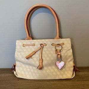 Dooney & Bourke Mini Tassel Tote. Used a few times. In  excellent condition.